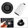 Black Engine Button Knob Switch Decor Cover Fits For Jaguar XF XE F-Pace16-19