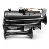 DC 12V 150DB 4 комплект звукового сигнала для трубы 12V 150PSI супер громкий с воздушным компрессором для автомобиля, грузовика, внедорожника, лодки, поезда, звуковой сигнал