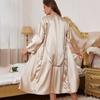 Women Pajamas Ladies Nightgowns Satin Robes Nightdress