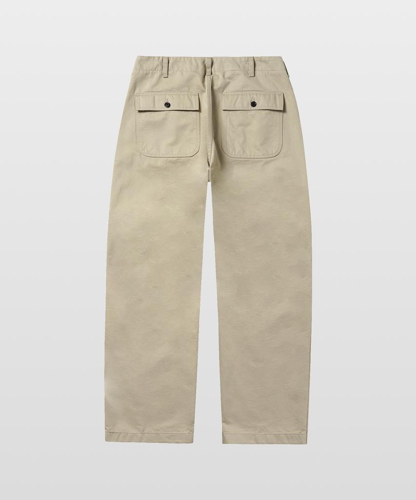 MANNERGRAM 1950 Classic Roadside Fatigue Pants Beige