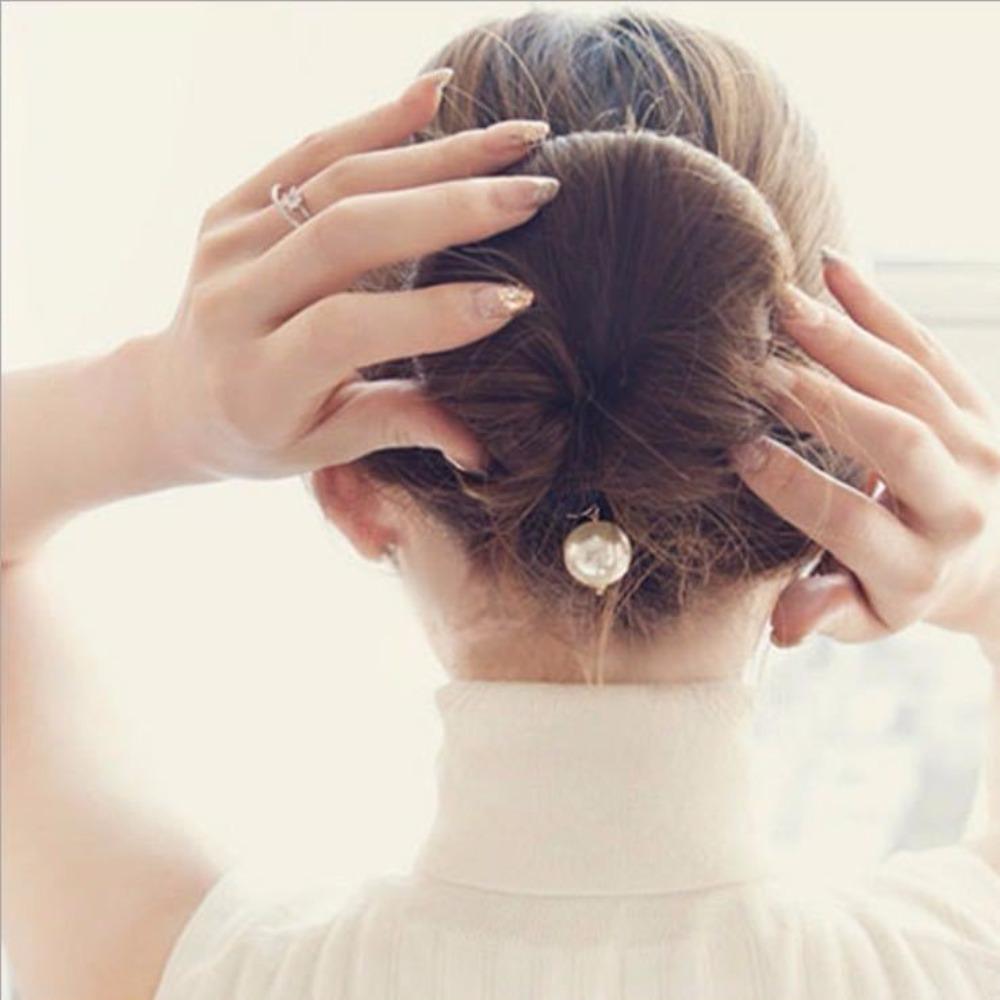 Hair Disk Donut Hairstyle Twist Maker Pearl Bun Curler Braider Hair Bun Maker  Women