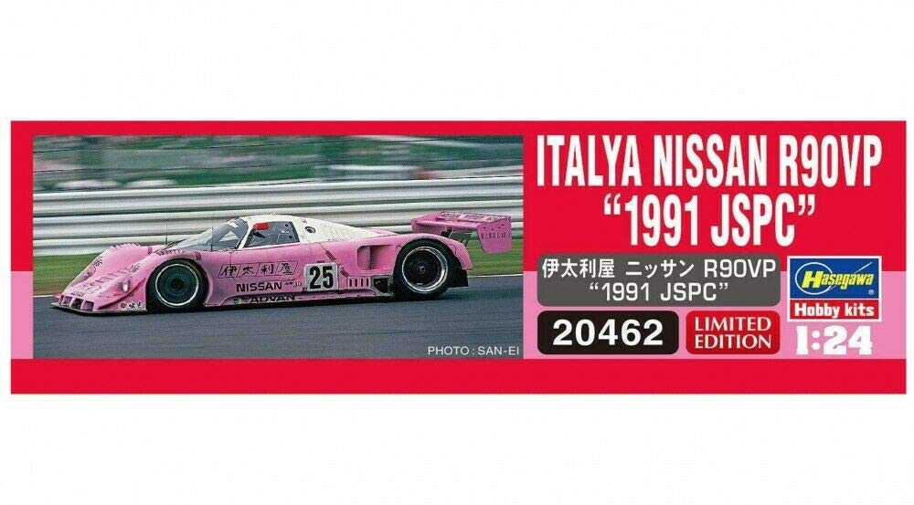 Hasegawa Itariya Nissan R90VP 1990 JSPC Plastic Model Kit 20462 1/24