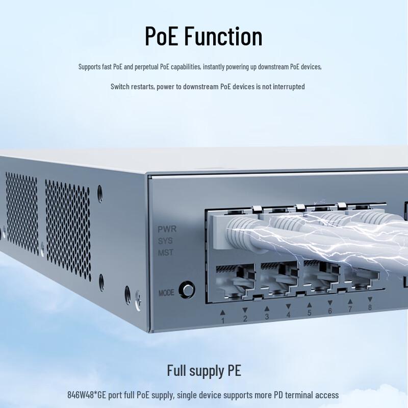 Huawei KunLun S310-8P4X Enterprise PoE Access Switch