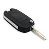 KEYYOU Modified Flip Folding Car Key Fob Shell For Peugeot 206 207 For Citroen C2 C3 Xsara Picasso Remote 2 Button Key Case