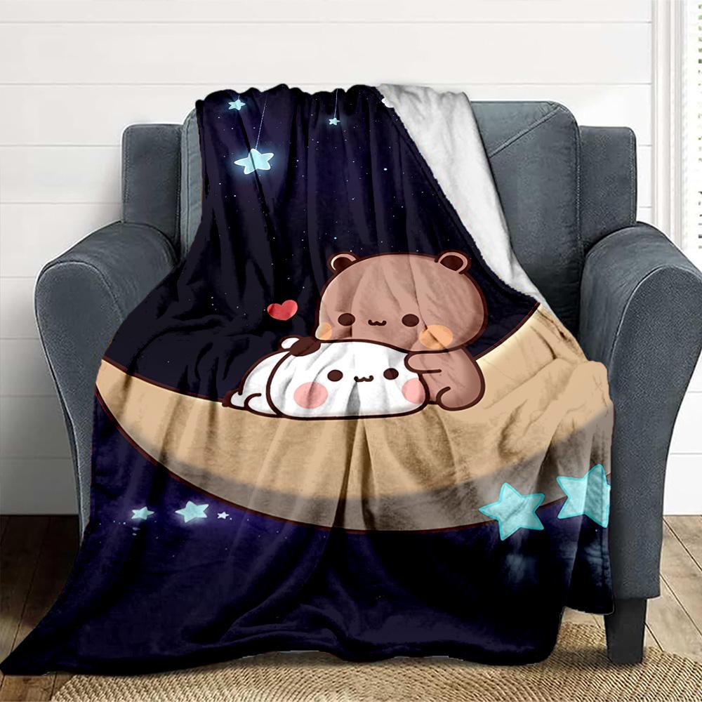 Moon Night Flannel Blanket Throw Blanket Soft Warm Sofa Bed Camping Car home Decor Unique Christmas Gift C930226