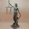 Европейская винтажная статуя Богини правосудия и равноправия Декор для дома и комнаты Декор офиса юридической фирмы