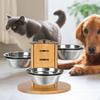 Приподнятые миски для кошек Собак Вода Еда Кормушка для нескольких кошек Диспенсер Устойчивый
