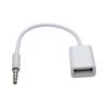 3,5 мм штекер 3,5 мм к USB-мама переходной кабель USB-мама к 3,5 мм автомобильный аудиокабель автомобильные аксессуары