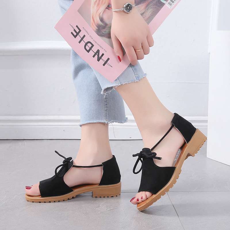 Sandals Women's Summer Flat 2025 New Korean Version Fashion Simple Student Versatile Sports Straps Women's Shoes Sandals Women's