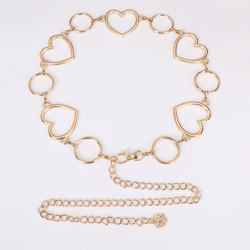 Retro Women's Waist Chain Animal Western Style Versatile Fashion Women's Waist Chain Metal Belt Women's Waist Chain