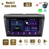 Для Mazda 3 2003-2009 с кнопкой Android автомобильный радиоприемник мультимедийный плеер навигация стерео GPS 2 Din Carplay 2 + 32 ГБ