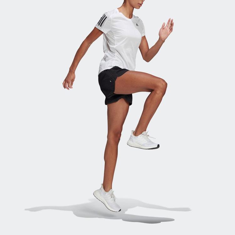 Adidas Шорты для бега с логотипом, женские плавки, черные GK5259