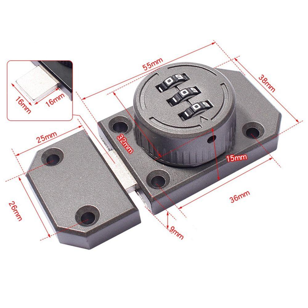 Кодовый замок из цинкового сплава с кодовым замком, светящийся кодовый замок, новый шкаф, замки с паролем, шкаф