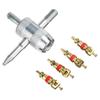 Valve Core Valve Core wrench Valve Stem Core Remover Valve Core Removal Tool Tire Screwdriver