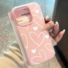 Для iPhone 17 Pro Max Air Case Белая Полоска Сердце с Бантом Узор Чехол Для iPhone 16 11 14 13 12 15 Pro Max Plus 16e Funda