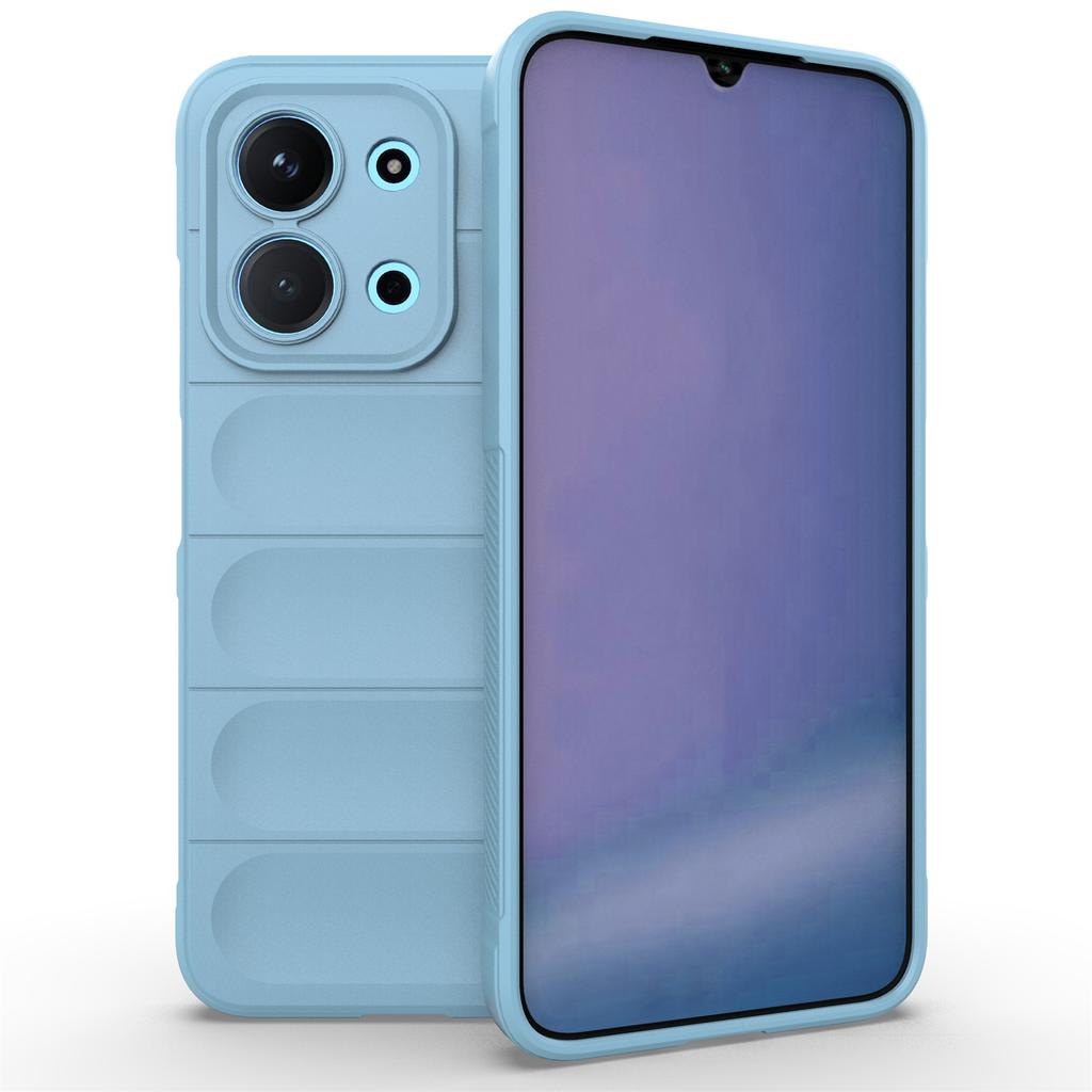 Для Xiaomi Redmi 15C 4G (Глобальный) (171 мм)/Poco C85 4G (171 мм) Противоударный чехол Мягкий ТПУ Прочный чехол на заднюю панель телефона