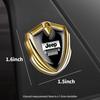 CTOISH1 3D Metal Shield Car Emblem Badge Sticker Trunk Decoration for Jeep Gladiator Patriot Renegade Wrangler Grand Cherokee