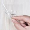 Transparent Household Home & Living Storage Hanger Traceless Hooks Wall Rack Seamless Adhesive Hook