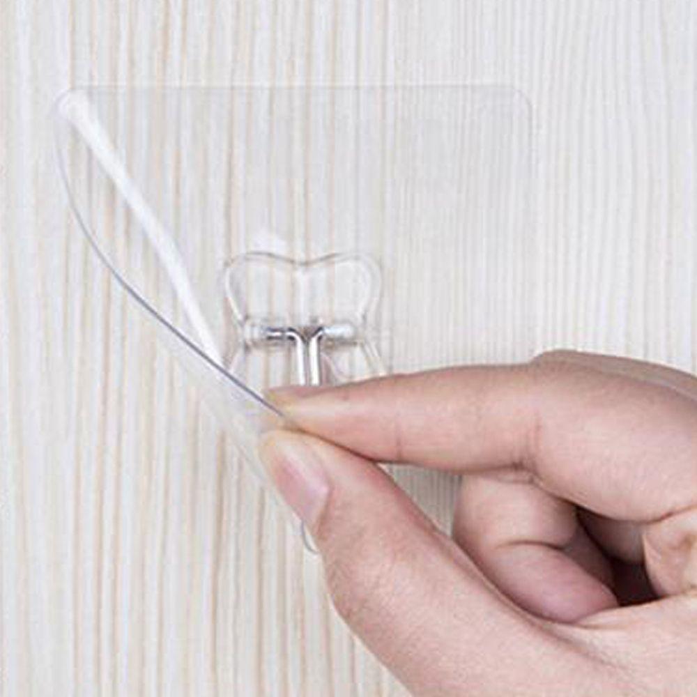Transparent Household Home & Living Storage Hanger Traceless Hooks Wall Rack Seamless Adhesive Hook