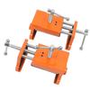 2pcs Cabinet Claw Aluminum Alloy Cabinet Claw Clamps for Installing Cabinetry Face Frame Orange