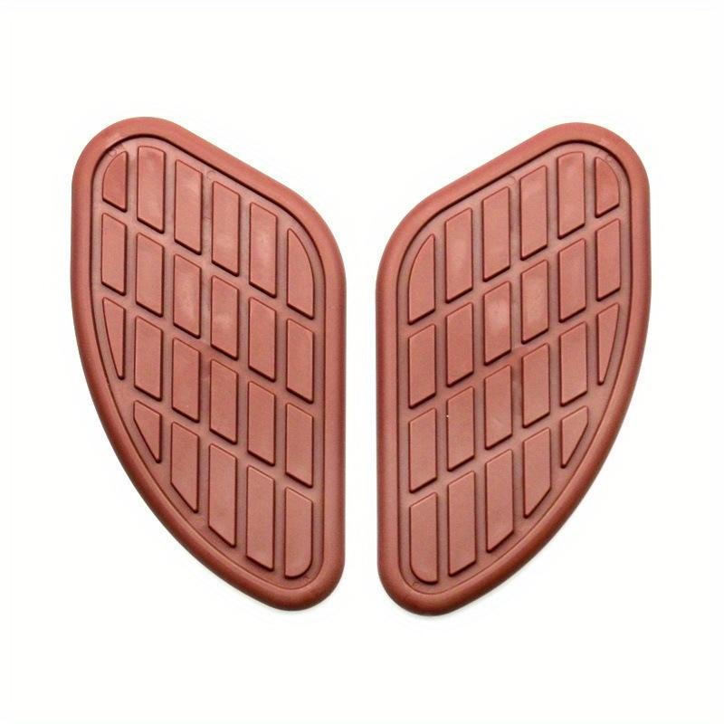 2 шт./упак. ретро мотоцикл кафе гонщик газовый топливный бак резиновая наклейка протектор коленный бак накладка на ручку наклейка для Honda Yamaha Harley