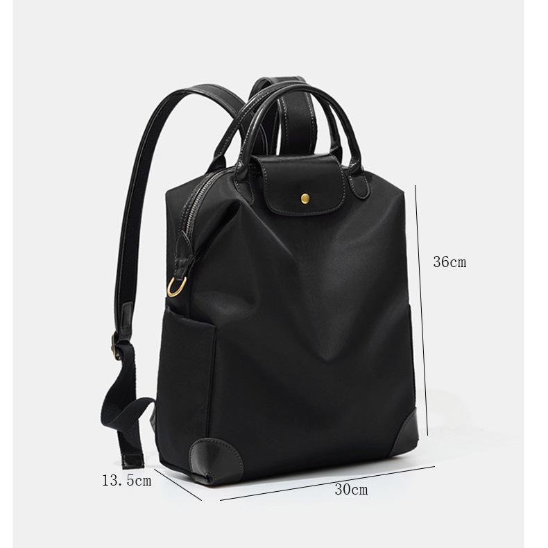 Стильный женский легкий нейлоновый рюкзак для поездок на работу: Путешествия, Школа, Бизнес, Большая вместимость, Колорблок, Водонепроницаемый