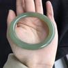 Белый лунный круглый браслет-стержень 12 мм - Новый китайский стиль, аксессуар для ципао, стиль благородной наложницы.