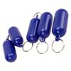5Pcs Plastic Floating Keychain Pill Shape Float Key Ring for Boating Fishing Kayak Surfing Sailing
