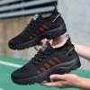 Trendy Men'S Outdoor Running Sneakers Breathable Non-Slip Comfortable  Walking Casual Shoes New Male Footwear Lace Up Flat Shoes