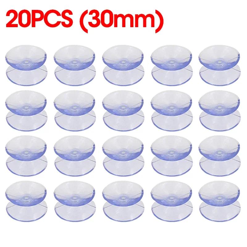 5/20 шт. двухсторонняя пластиковая присоска вакуумная нескользящая прозрачная присоска для стекла автомобиля оконная столешница проставка мыльница своими руками