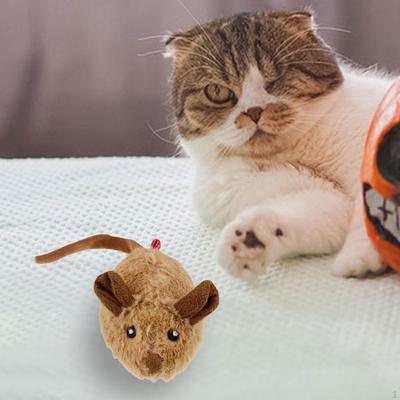 Анимированный Кот Мышь, Интерактивная игрушка с писком грызуна