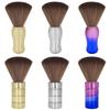 Duster Salon Hair Sweep Brush with Handle Hair Cutting Brush Durable Neck Duster Brush  Barber