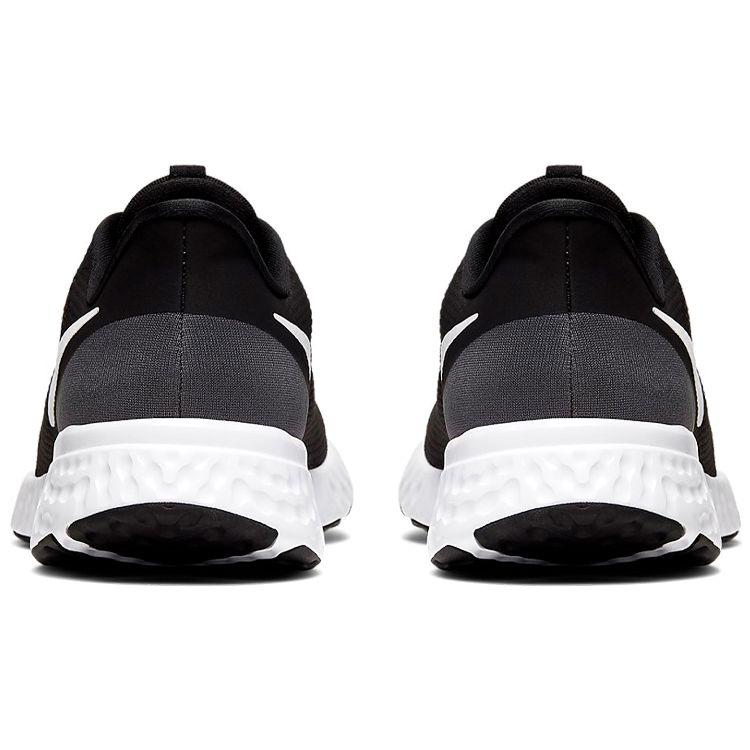 Nike Revolution 5 Черно-белые мужские кроссовки антрацит BQ3204-002