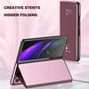 Ультратонкий зеркальный чехол для телефона Samsung Galaxy Z Fold 5, 4, 3, 2, 5G, мобильные телефоны Fold5 Flod3 Flod4, складной чехол с полным покрытием