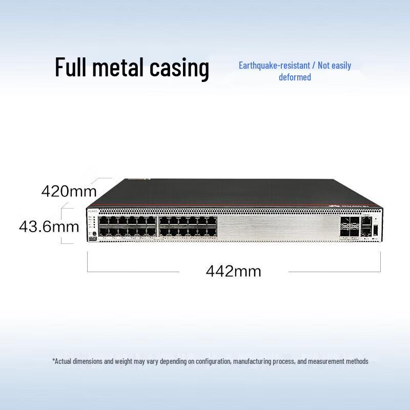 HUAWEI S5731S-H24T4XC-A 24-Port Gigabit Layer 3 Core Aggregation Switch CN plug (adapter included)