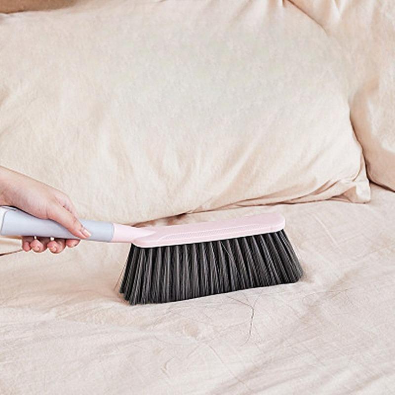 Bed Brush A Household Bedroom Cleaning Wonder Long-handled Sof Carpet Dust Removal Soft-bristled Brush Cute Bed Broom