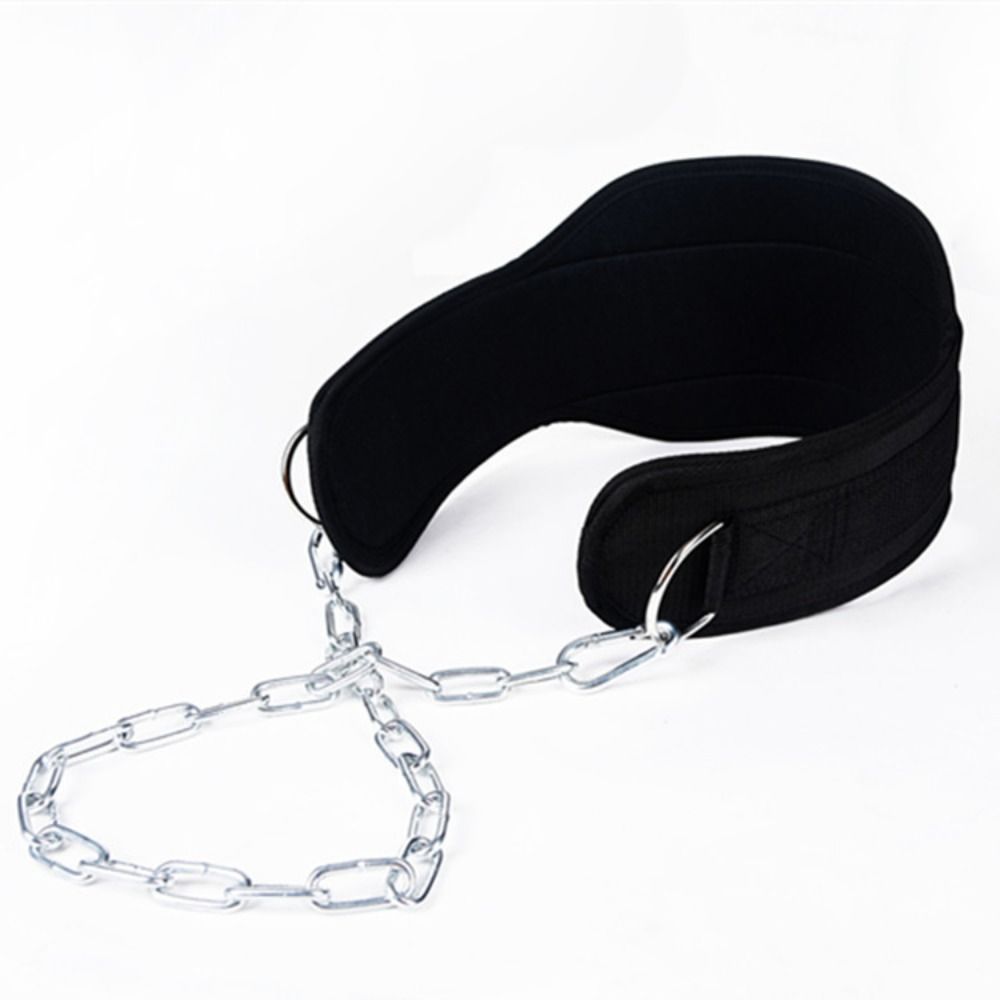 Adjustable Weight Lifting Belt Thicken Weighted Muscle-up Belt Weighted Pull-up Belt  Fitness