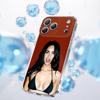 Чехол для телефона M-Megan Fox Для iPhone 12,16,11,14,13,17,15 Plus,Pro,Max,Plus,E,Air,Mini Прозрачный чехол