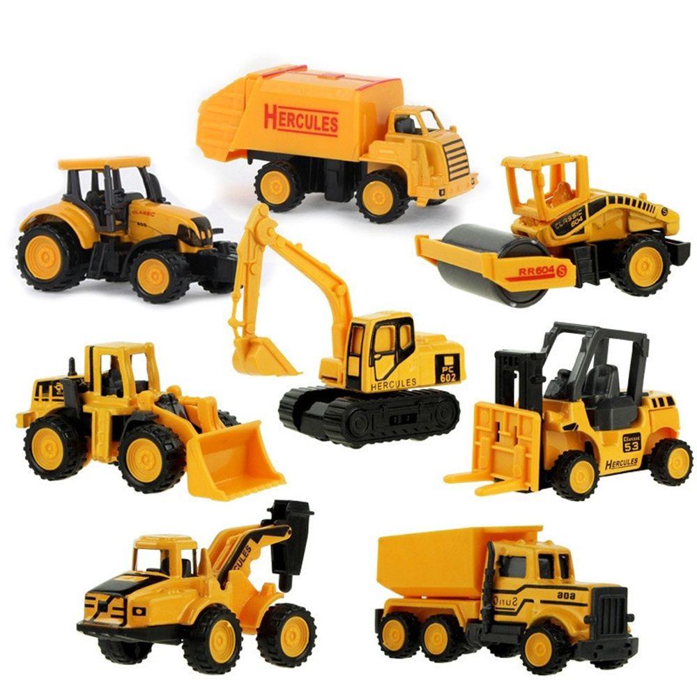 Toy Car Christmas Classic Diecast Truck Model Engineering Construction Toys Alloy Dump-car