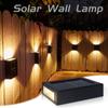 4000LM Outdoor Solar Wall Lamp LED Solar Garden Light Waterproof Up And Down Glow Wall Light For Balcony Yard Street Landscape Decor