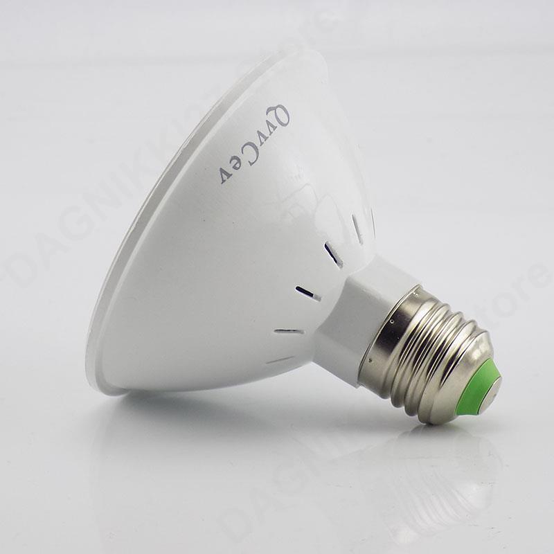 Полный спектр 60 светодиодных ламп для выращивания растений Светодиодные лампы для выращивания растений Лампа для растений Гидропонная система для теплицы (Без держателя лампы)