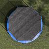 6/8/10/12/14/16-Feet Trampoline Sunshade Cover UV Resistant Waterproof Weather-resistant Outdoor 45820 Poles Trampoline Canopy Sun Protection Top