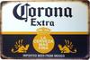 Corona Beer Tin Sign 20cm X 30cm Corona Extra Beer A4 Size American Interior Goods [Item]