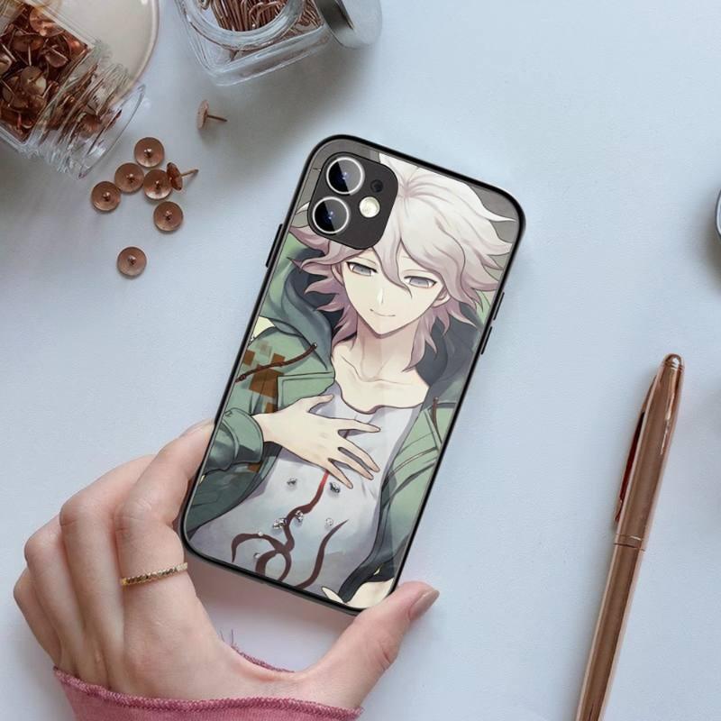 Чехол для телефона Broken Projectile для iPhone 14 13 12 11 XS X 8 7 6 Plus Mini Pro Max SE 2022 Black PC TPU Glass Phone Cover