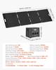 Portable Power Station with 200W Solar Panel, 1200W Solar Generator Power Station, 806Wh LiFePO4 Battery Backup with 9 Output Ports for Home