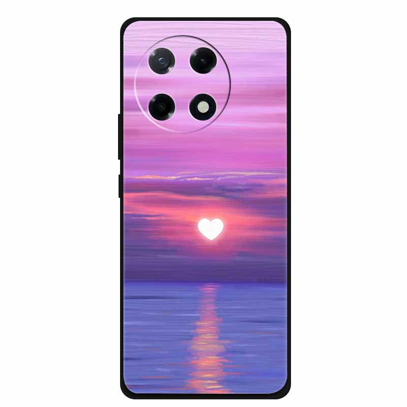 Для Tecno Spark 30 Pro Чехол Роскошный ТПУ Мягкий Силикон Задняя Крышка Чехлы для Телефона на Spark30Pro KL7 Защитный Бампер Любовь Цветок Чехол