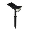 Solar Spot Light Outdoor 65LED Solar Landscape Spotlight Garden Dual Solar Panel 270° Lighting Angle Security Light Yard Pathway