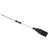 2Pcs Aluminium Alloy Detachable Lightweight Ribbed Blade Kayak Paddles Boat Oars