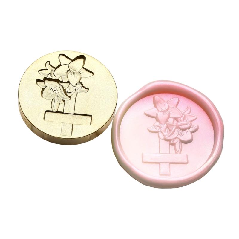 Easter Pattern Wax Stamp Head Replacement for Sealing Envelope Invitation Gift Cards Easter Greeting Card