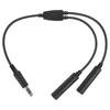 Tactical Aircraft Headphone Adapter Connection Cable Double Plugs To U174/U Interfaces Helicopter Earmuff Extension Cord